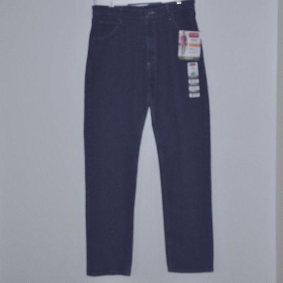 Wrangler Regular Flex Comfort Men's Blue Jeans Size 36 x 34 - Picture 1 of 11